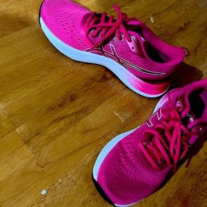 Pink ASIC nursing shoes. Brand new